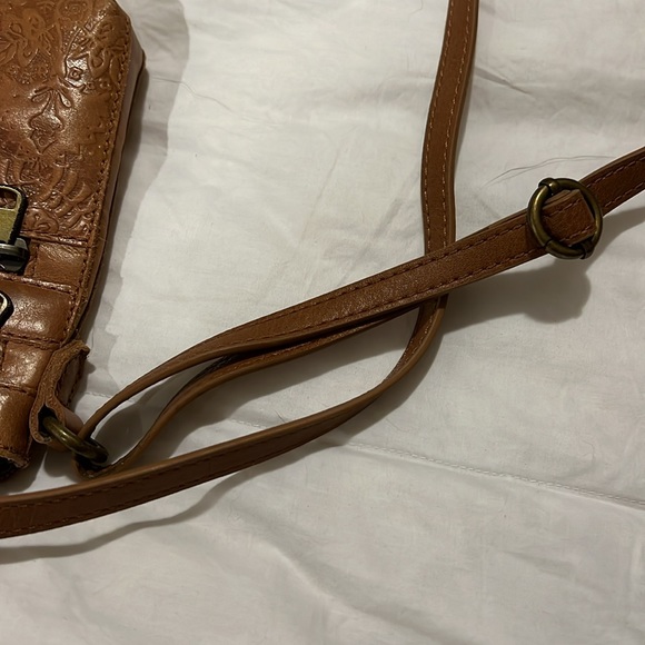 NWOTS - SAK TOBACCO FLORAL - EMBOSSED RESEDA CROSSBODY BAG - Picture 15 of 17